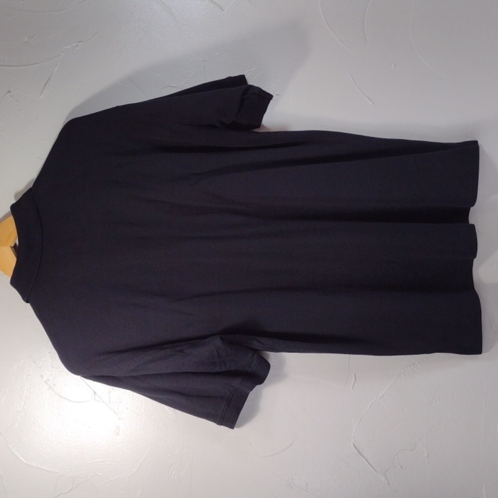 Tommy Bahama Black Silk-cotton Short Sleeve Polo Shirt Men's Small - Picture 2 of 9
